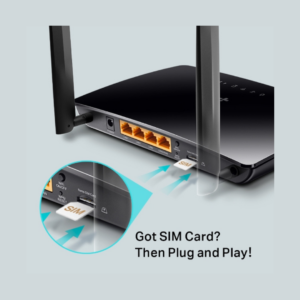 Tplink Tl-Mr6400 Simcard Router 300Mbps