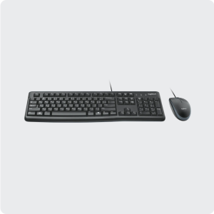 Logitech MK120 USB Wired Keyboard and mouse combo